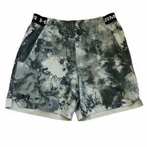 Under Armour Vanish Woven 6” Inseam Printed Shorts No Liner MENS Large